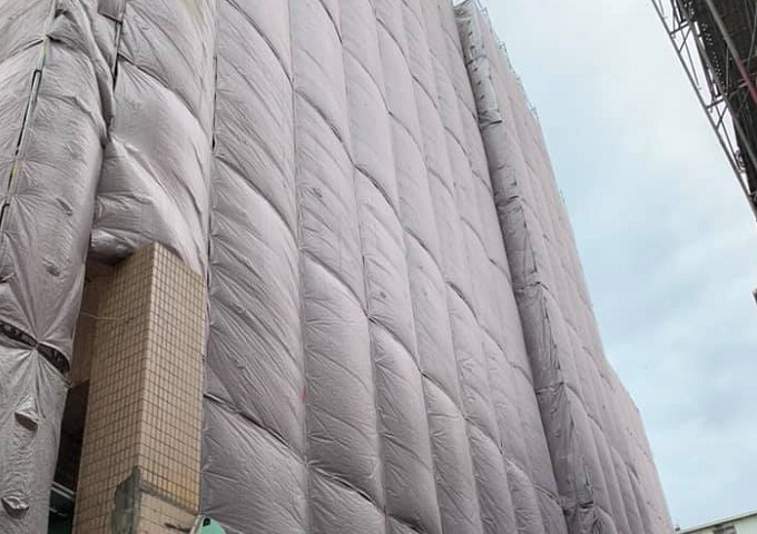 JS鷹架團隊進行系統鷹架安全檢查