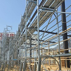 橋梁懸吊式鷹架搭設工程