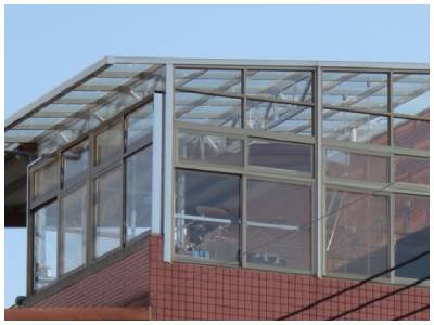 現代風格鋁合金骨架豐原雨遮